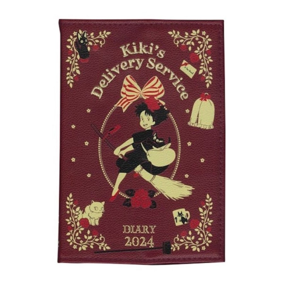 Schedule Diaries And Calendars | Maison Ghibli 2024 Diary Kiki On Her Broom - Kiki'S Delivery Service