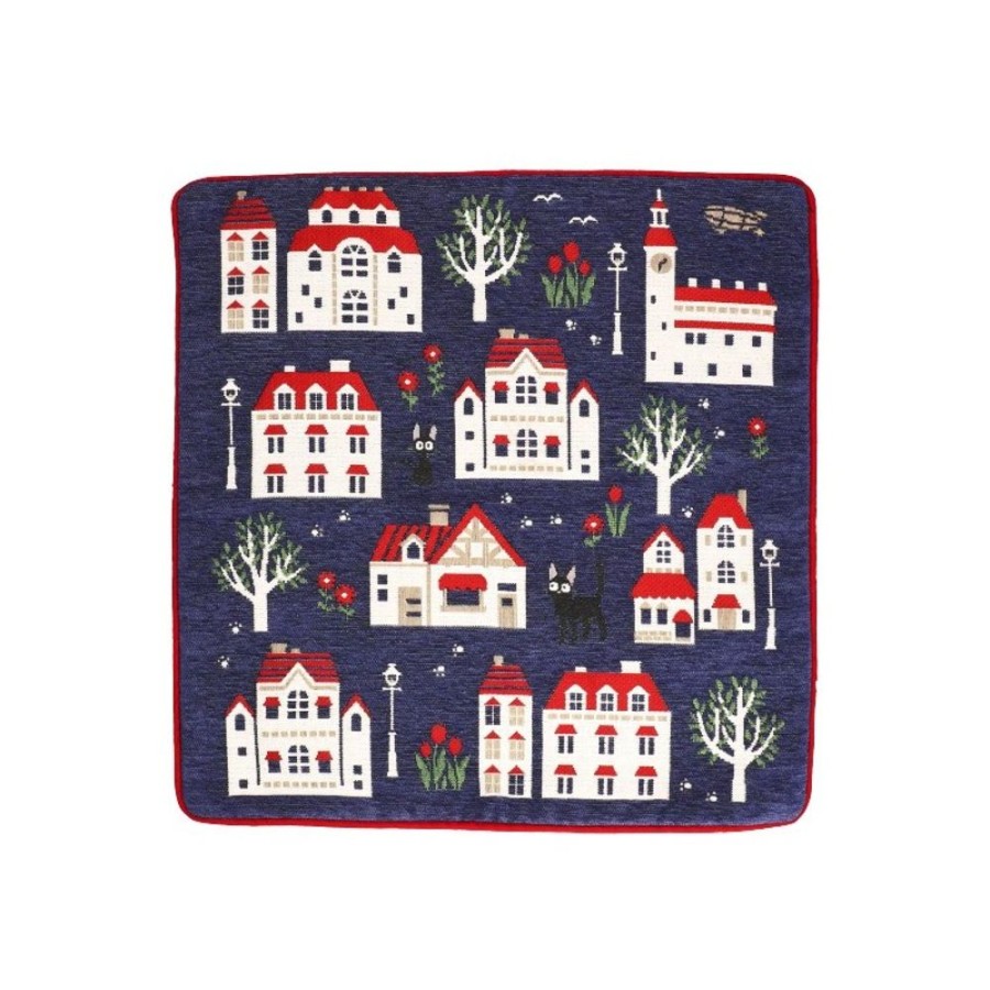 Furniture | Maison Ghibli Cushion Jiji Houses 45 X 45 Cm - Kiki'S Delivery Service