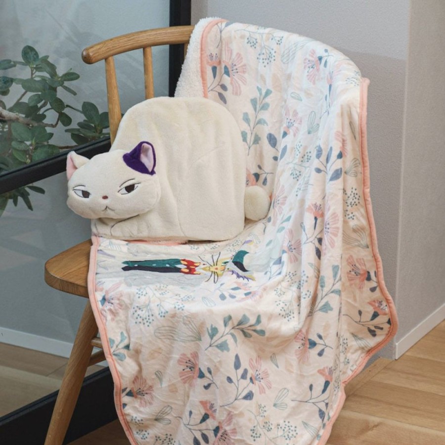 Household Linen | Maison Ghibli Muta Rolled Blanket - Cat Returns