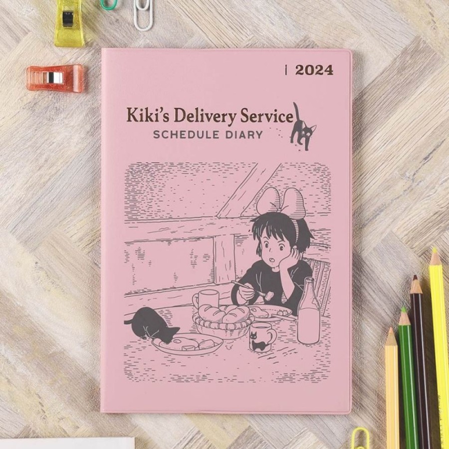 Schedule Diaries And Calendars | Maison Ghibli 2024 Diary Snack - Kiki'S Delivery Service