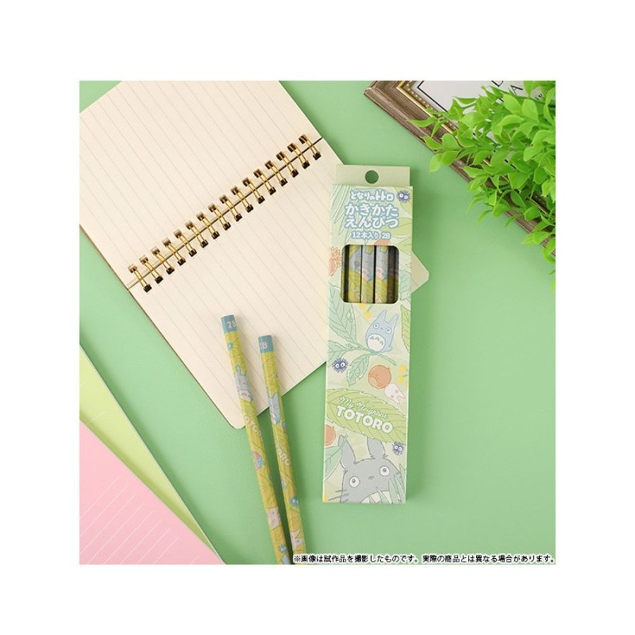 Writing | Maison Ghibli Set Of 12 2B Pencils Forest Serie - My Neighbor Totoro