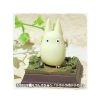 Statues | Maison Ghibli Statue Collection Stop Motion Totoro White Course Pose 2 - My Neighbor Totoro