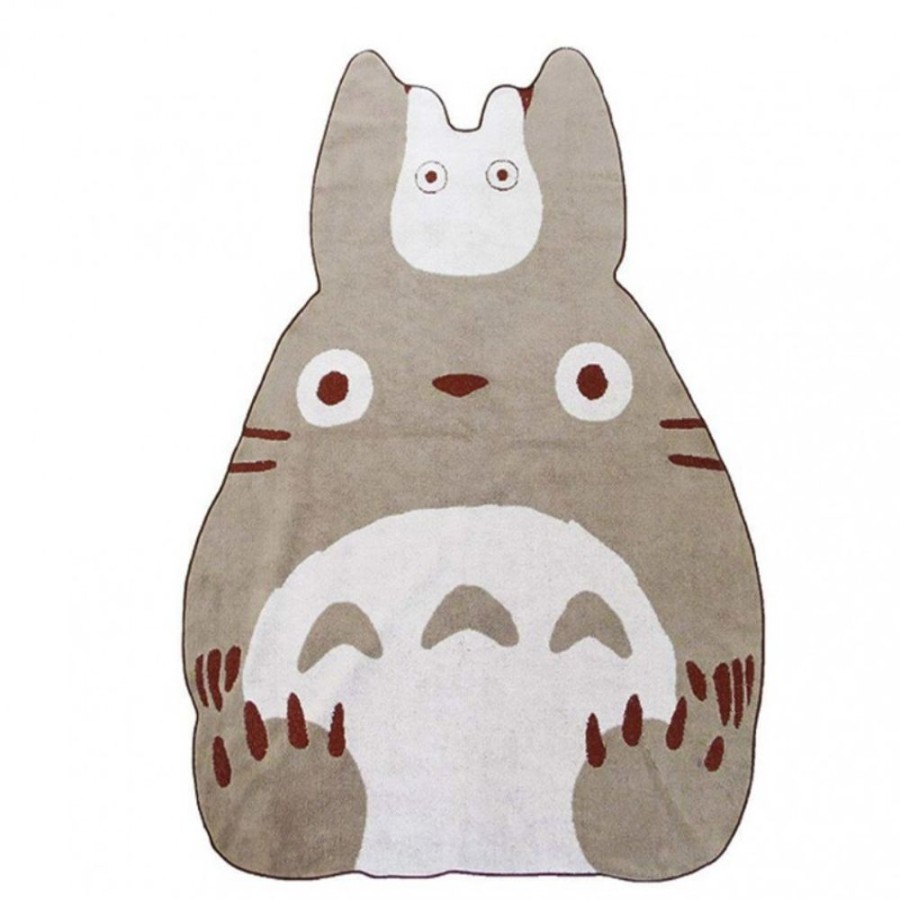 Household Linen | Maison Ghibli Towel Silhouette Totoro 80 X 115 Cm - My Neighbor Totoro