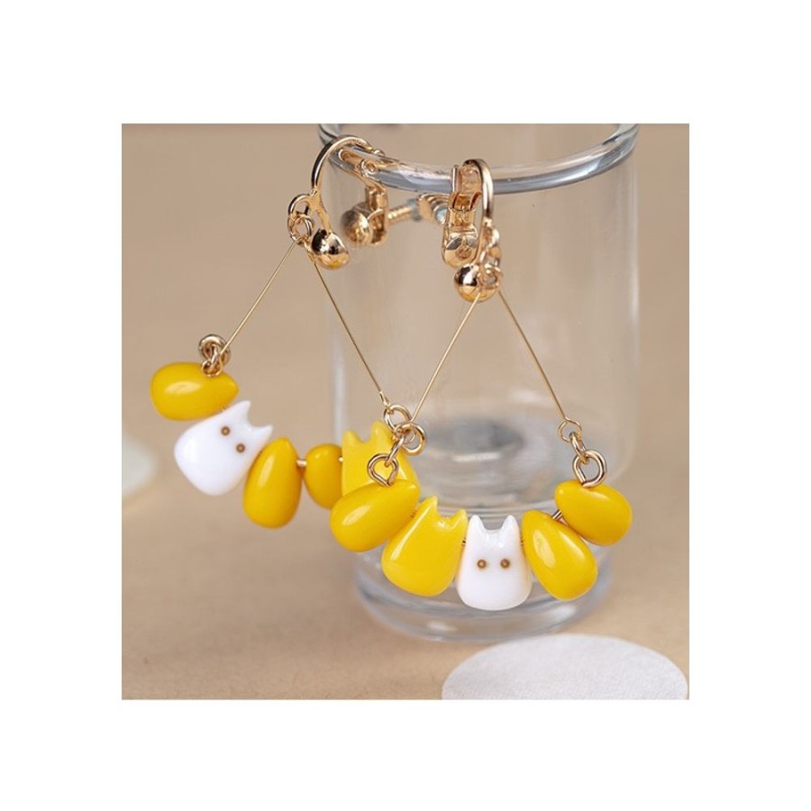 Jewellery | Maison Ghibli Small Totoro & Corn Clipped Earrings - My Neighbor Totoro