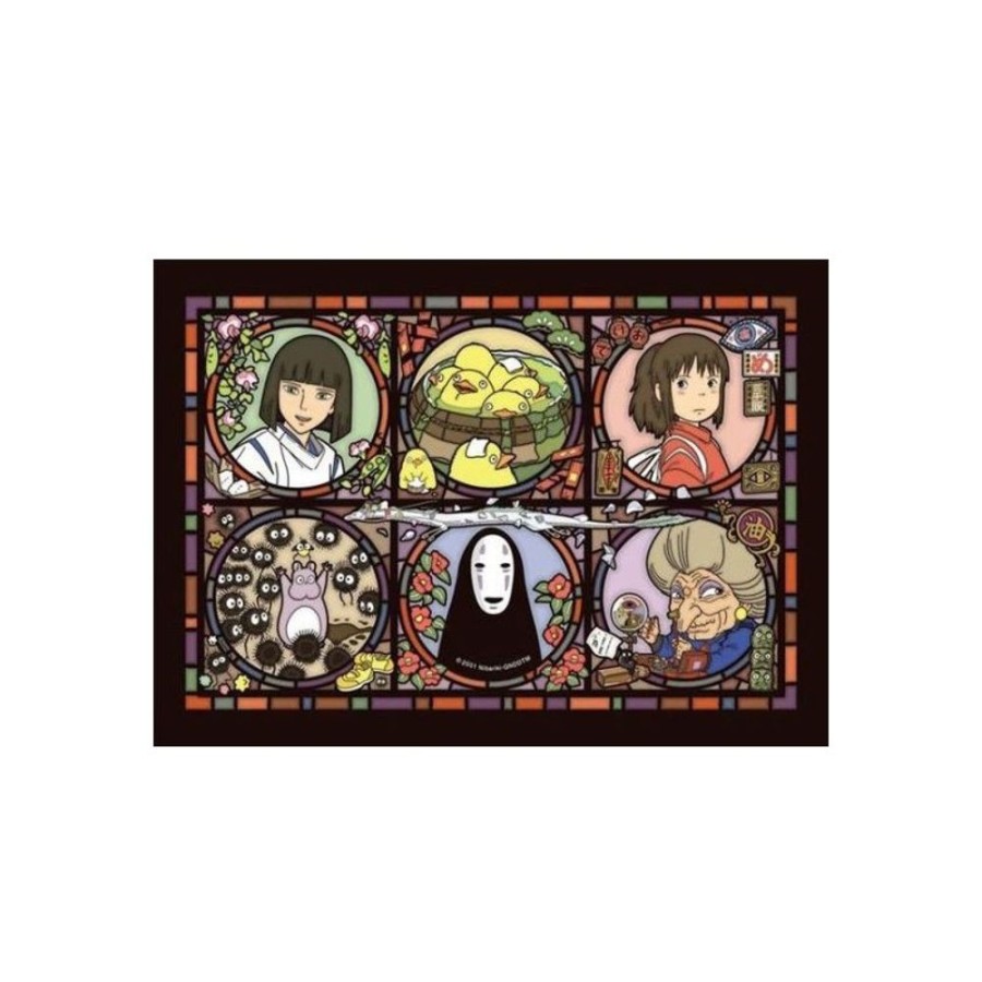 Jigsaw Puzzle | Maison Ghibli Stained Glass Puzzle 208P No Face - Spirited Away