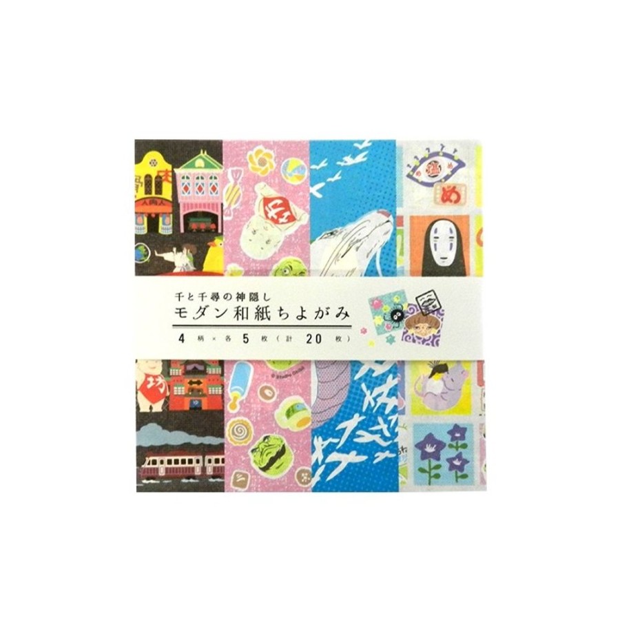 Postcards And Letter Papers | Maison Ghibli Chiyogami Paper- Spirited Away