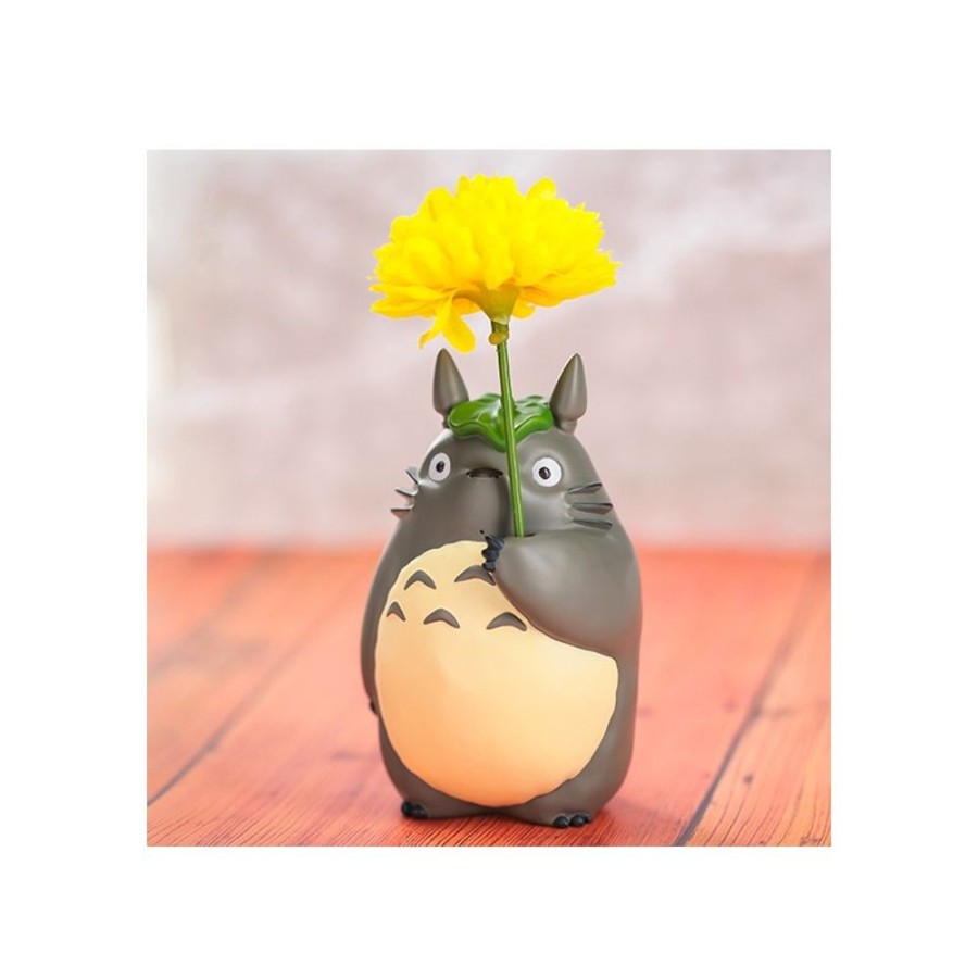 Decoration | Maison Ghibli Statue Single Vase Totoro'S Umbrella - My Neighbor Totoro