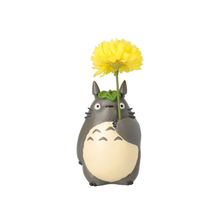 Decoration | Maison Ghibli Statue Single Vase Totoro'S Umbrella - My Neighbor Totoro