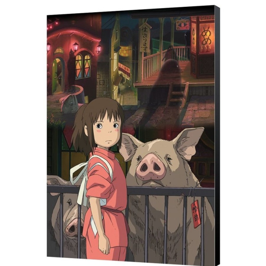 Wall Decoration | Maison Ghibli Ghibli - Spirited Away - 35X50Cm Wood Panel