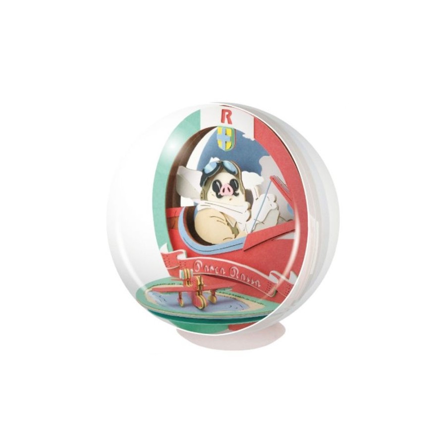 Arts And Crafts | Maison Ghibli Ball Paper Theater Marco - Porco Rosso