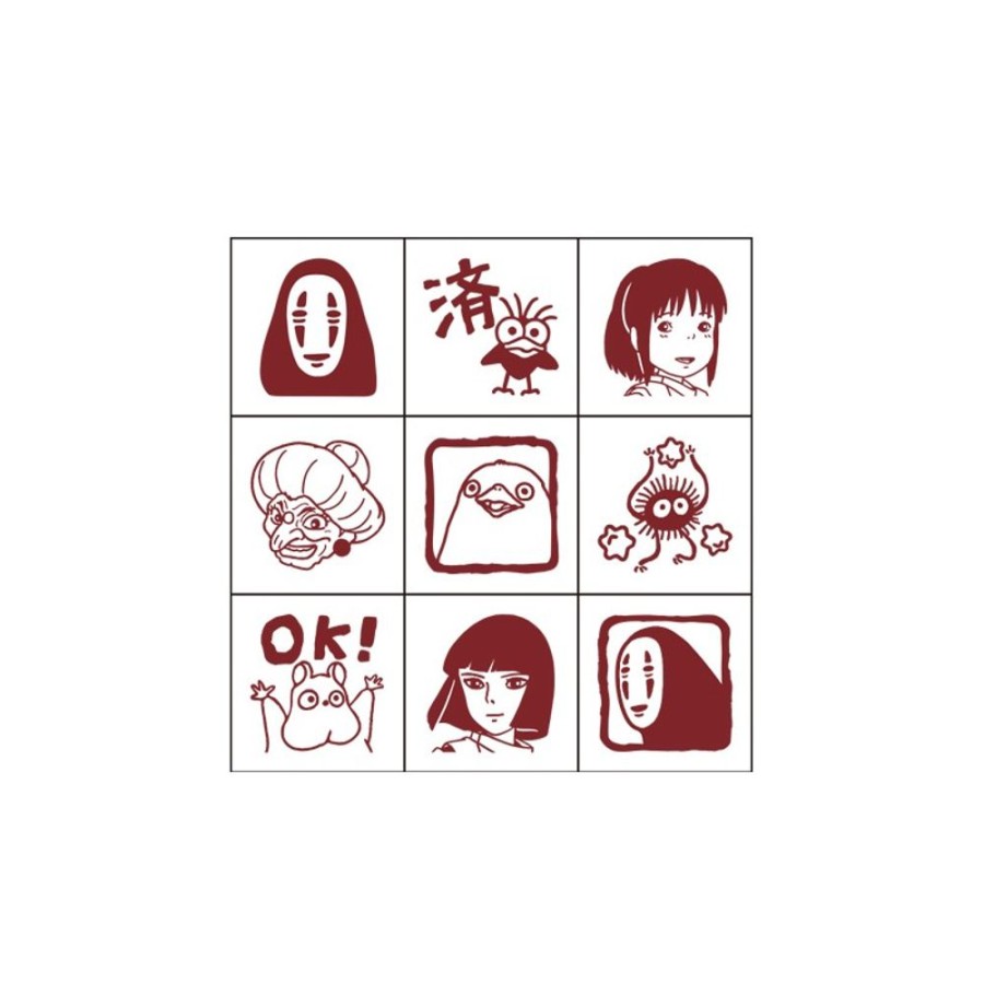 Small Equipment | Maison Ghibli Character Stamp Set - Sprited Away