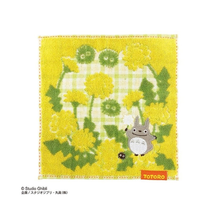 Household Linen | Maison Ghibli Mini Towel Yellow Forest'S Favotite 23X23 Cm - My Neighbor Totoro