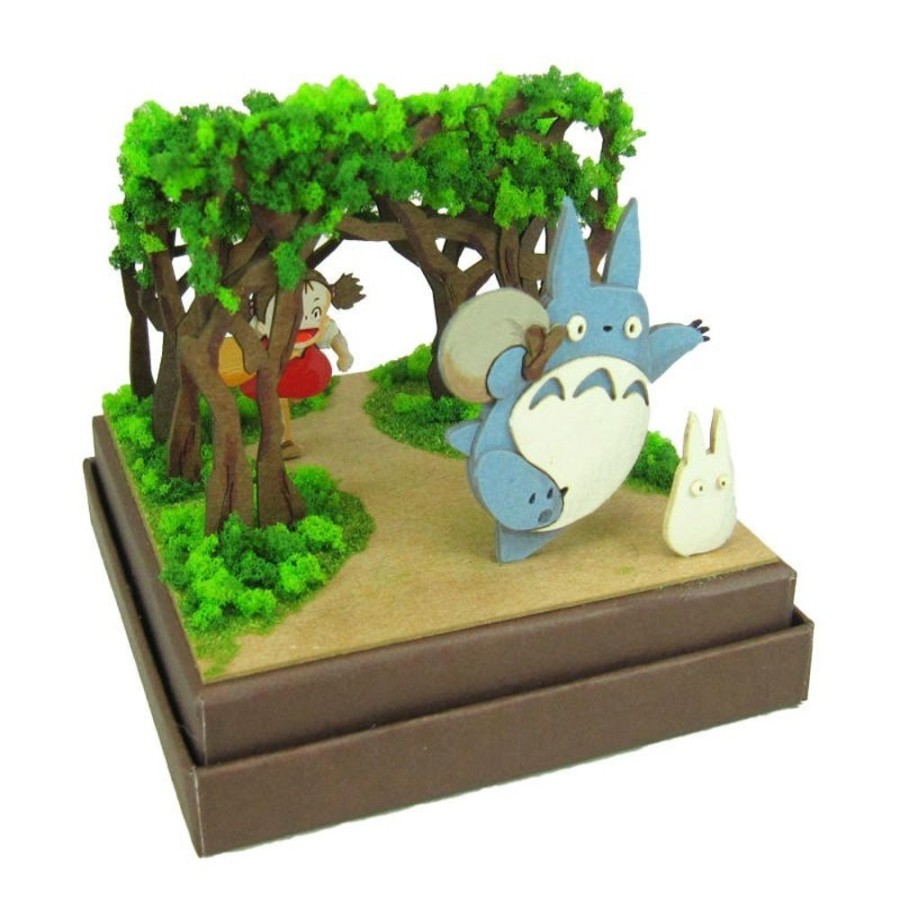 Arts And Crafts | Maison Ghibli Paper Craft Mei & Totoro Secret Tunnel - My Neighbor Totoro