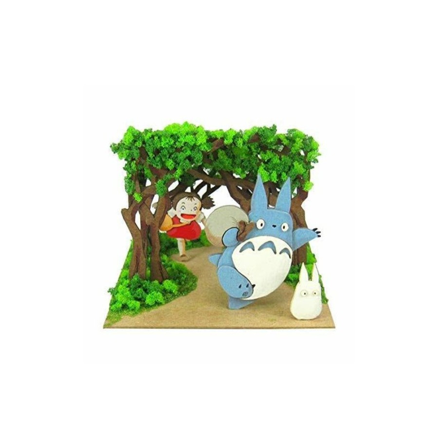 Arts And Crafts | Maison Ghibli Paper Craft Mei & Totoro Secret Tunnel - My Neighbor Totoro