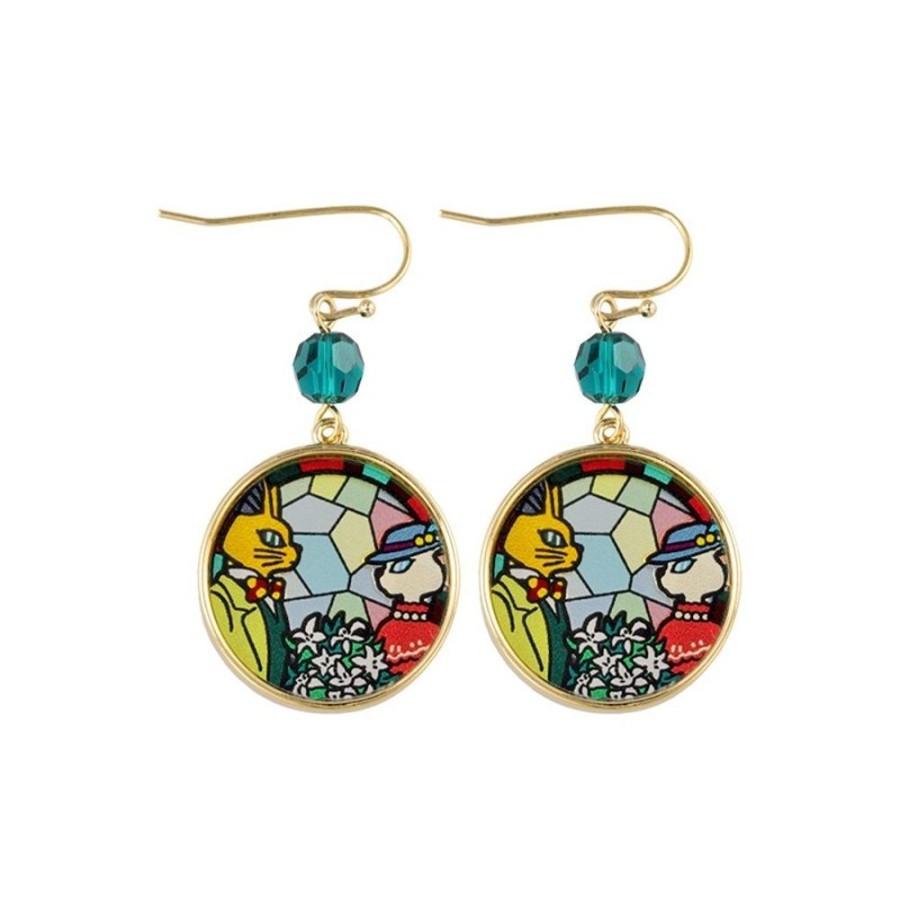 Jewellery | Maison Ghibli Stained Glass Series - Pierced Earrings - Whisper Of The Heart