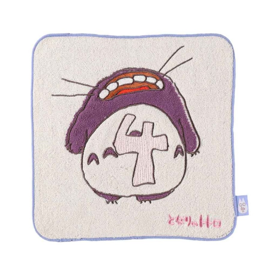 Household Linen | Maison Ghibli Mini Towel Totoro Birthday 4 25X25 Cm - My Neighbor Totoro