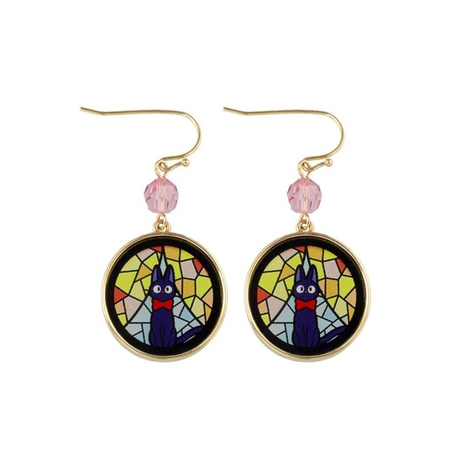 Jewellery | Maison Ghibli Stained Glass Series - Pierced Earrings Kiki- Kiki'S Delivery