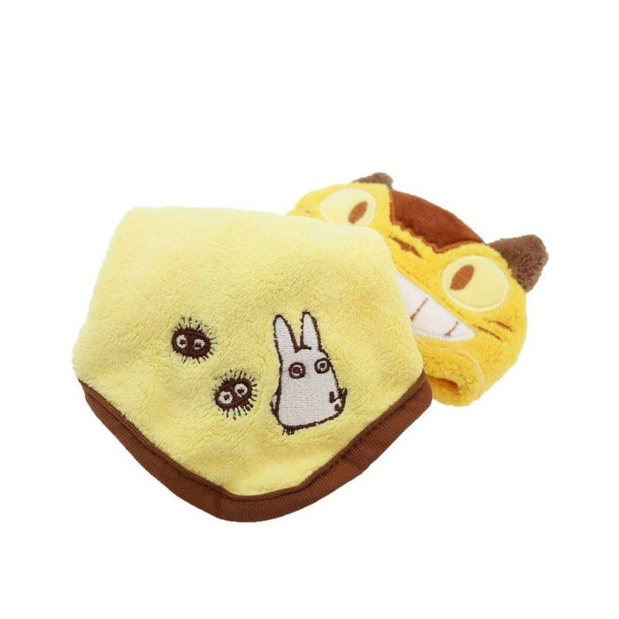 Household Linen | Maison Ghibli Mini Towel Catbus Pop-Up 25X25 Cm - My Neighbor Totoro