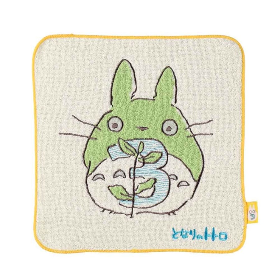 Household Linen | Maison Ghibli Mini Towel Totoro Birthday 3 25X25 Cm - My Neighbor Totoro