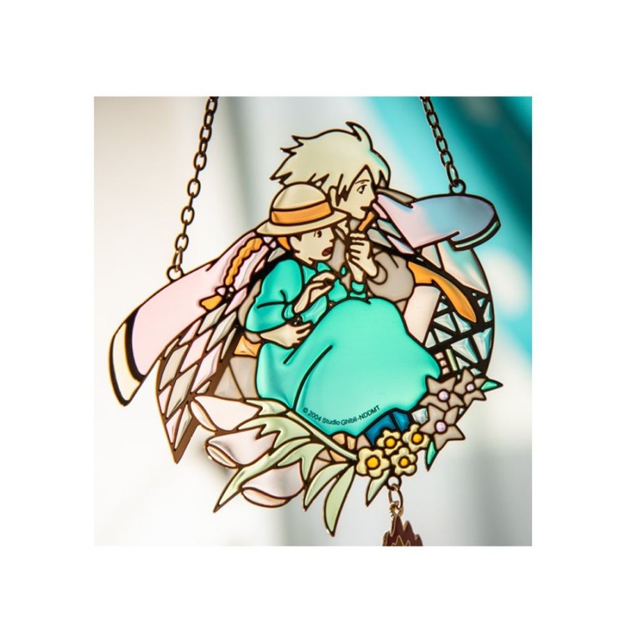 Decoration | Maison Ghibli Sun Catcher Stained Glass Sophie & Hauru - Howl'S Moving Castle