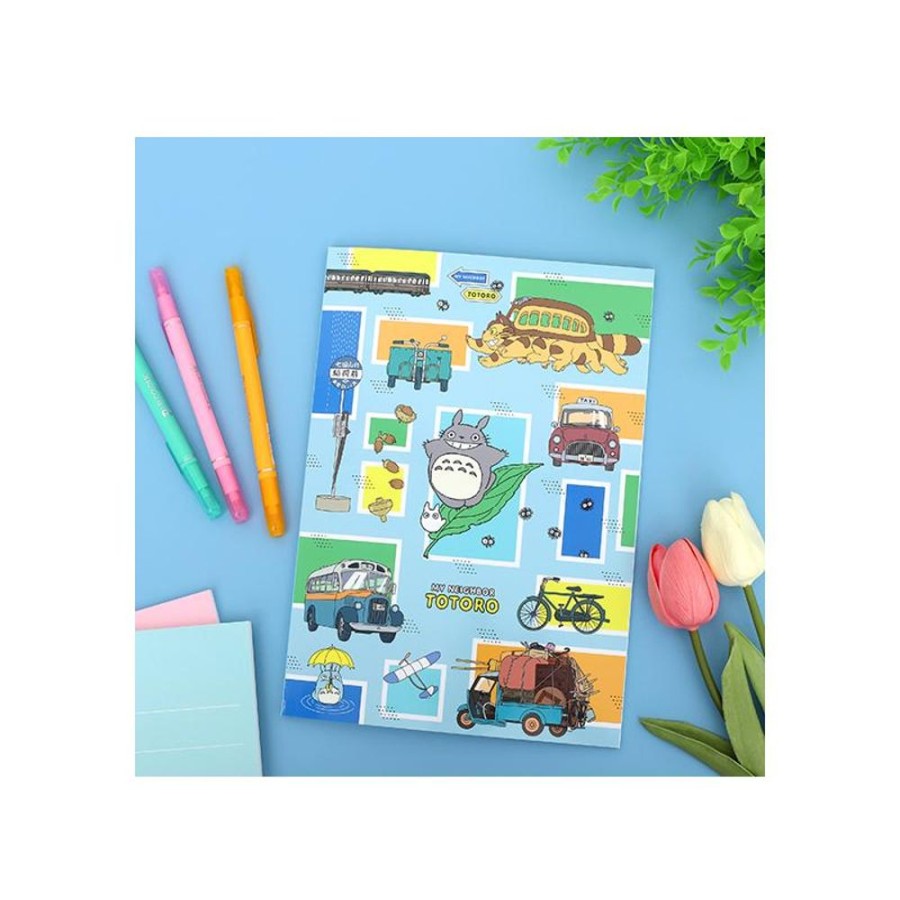 Notebooks And Notepads | Maison Ghibli Notebook Vehicles 18,2 25,7 Cm - My Neighbor Totoro