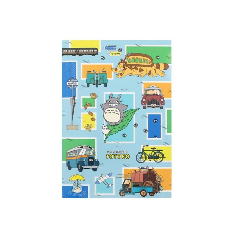 Notebooks And Notepads | Maison Ghibli Notebook Vehicles 18,2 25,7 Cm - My Neighbor Totoro