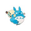 Pins | Maison Ghibli Metal Brooch Middle Totoro - My Neighbor Tororo