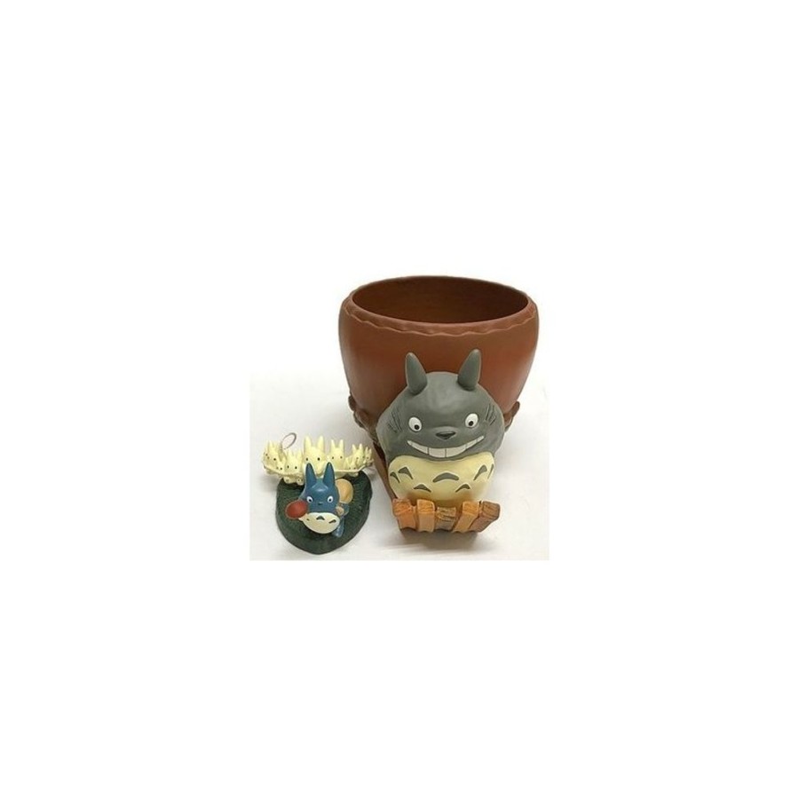 Decoration | Maison Ghibli Totoro Flower Bucket Sled - My Neighbour Totoro