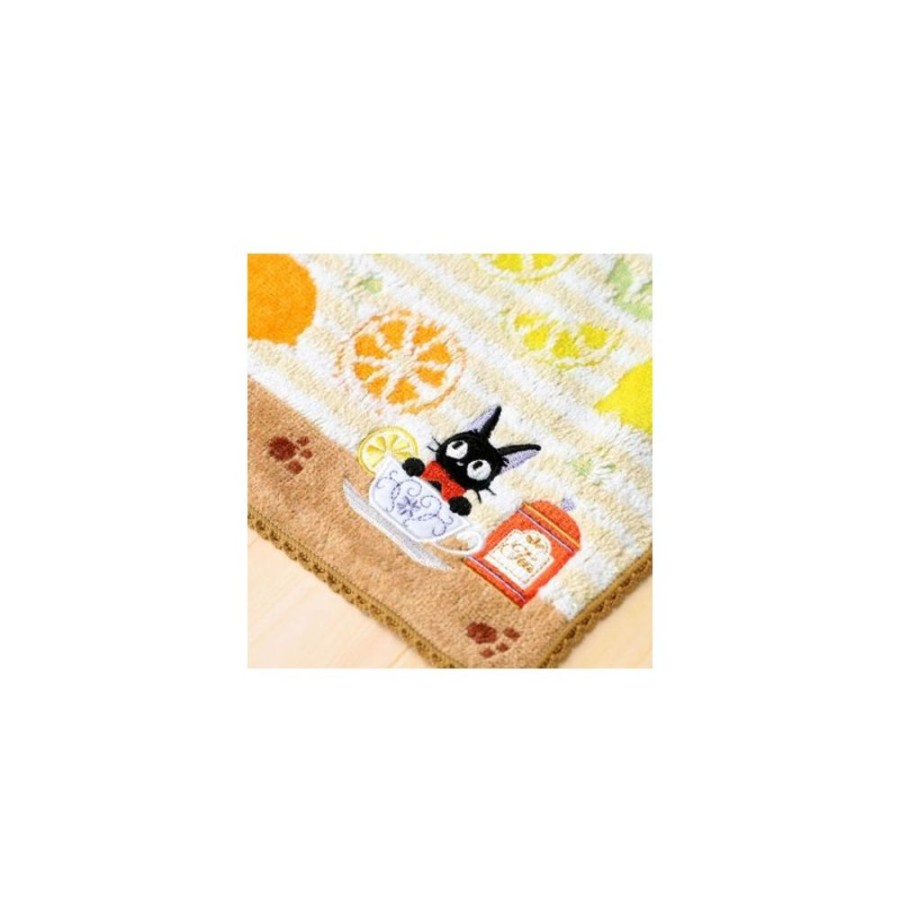 Household Linen | Maison Ghibli Mini Towel Yellow Fruits Tea Time 23 23 Cm - Kiki'S Delivery Service