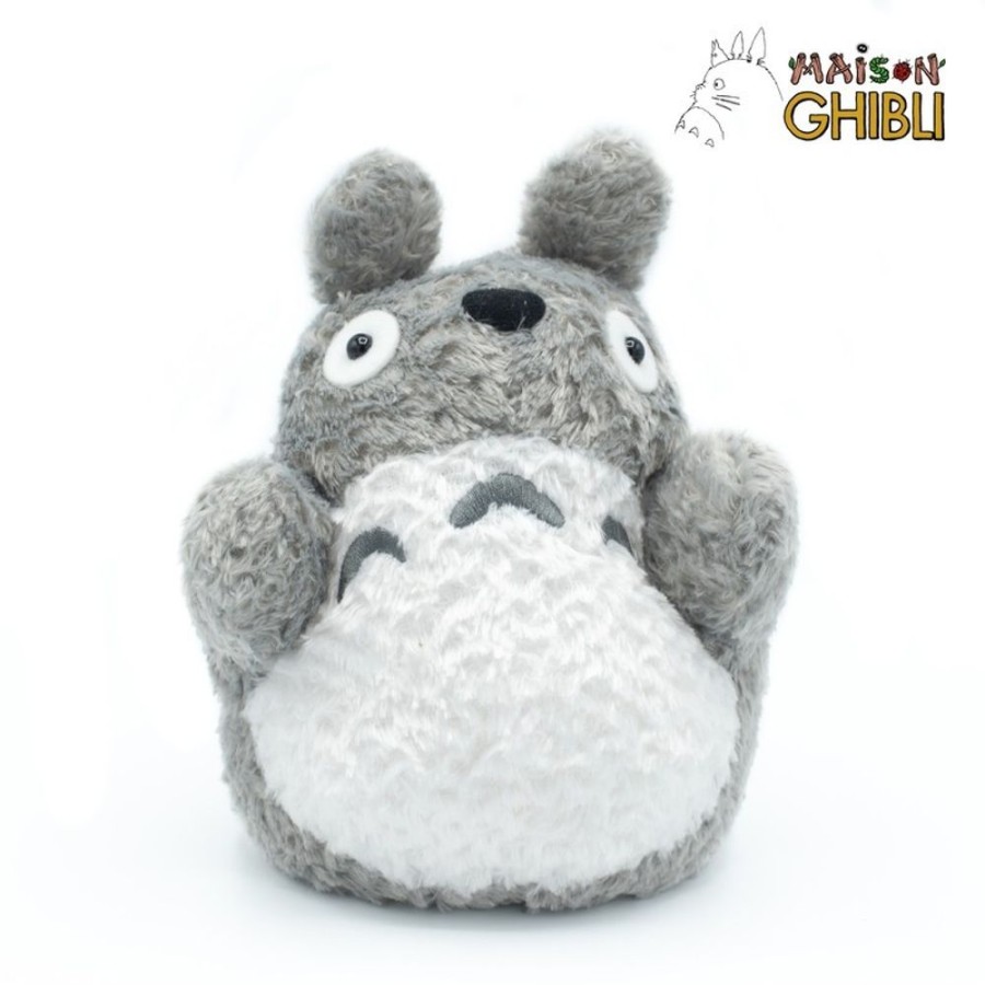 Fluffy Plush | Maison Ghibli Puppet Plush Grey Totoro - My Neighbor Totoro