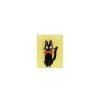 Pins | Maison Ghibli Jiji Ribbon Label Pin - Kiki'S Delivery Service