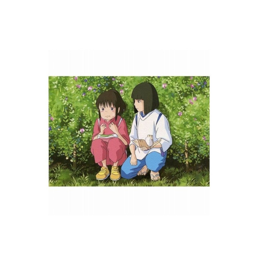 Postcards And Letter Papers | Maison Ghibli Postcard Chihiro & Haku Onigiri - Spirited Away