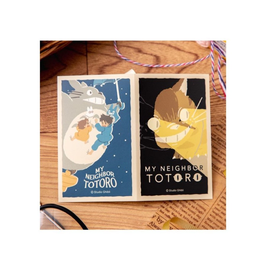 Small Equipment | Maison Ghibli Retro Stickers Catbus & Flying Totoro - My Neighbor Totoro