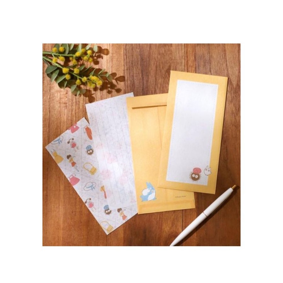 Postcards And Letter Papers | Maison Ghibli Letter Set Wardrobe - My Neighbor Totoro