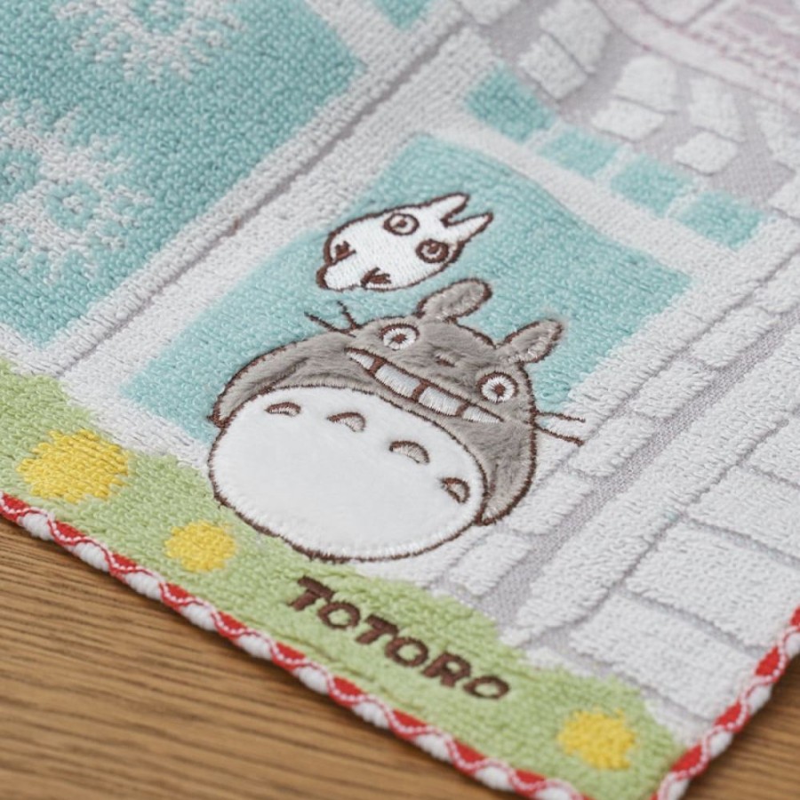 Household Linen | Maison Ghibli Mini Towel Satsuki & Mei'S House 25X25 Cm - My Neighbor Totoro