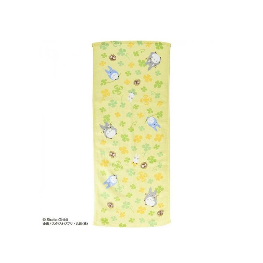 Household Linen | Maison Ghibli Imabari Towel Totoro Clover 34X80 Cm - My Neighbor Totoro