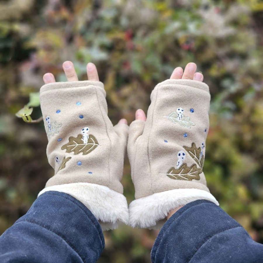 Outfits | Maison Ghibli Kodama Gloves - Princess Mononoke