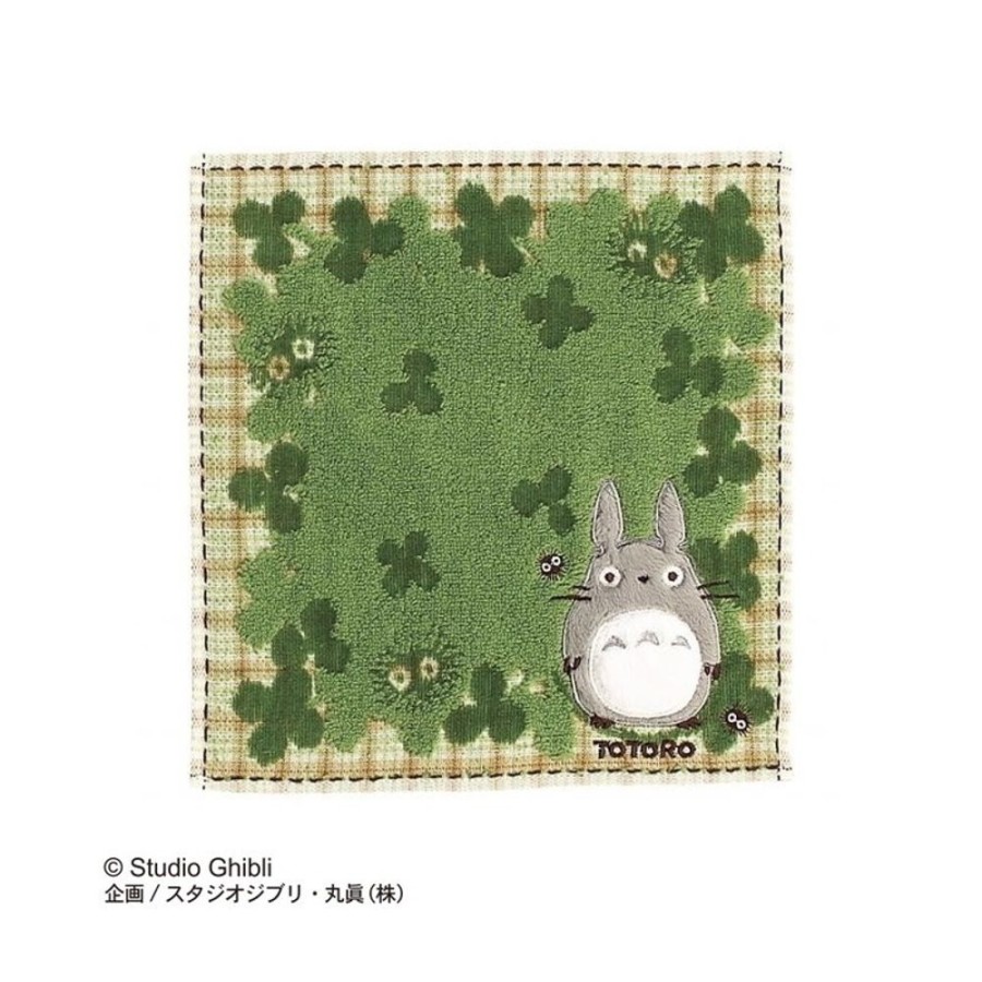 Household Linen | Maison Ghibli Mini Towel Clover Field 25 X 25 Cm - My Neighbor Totoro