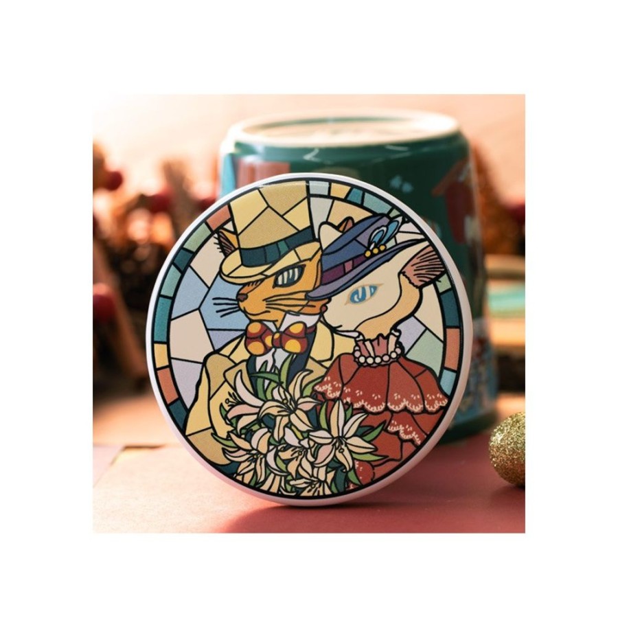 Kitchenware | Maison Ghibli Ceramic Coaster Baron & Louise - Whisper Of The Heart