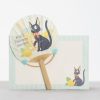 Accessories | Maison Ghibli Bamboo Fan & Letter Set Jiji With Lemon - Kiki'S Delivery Service