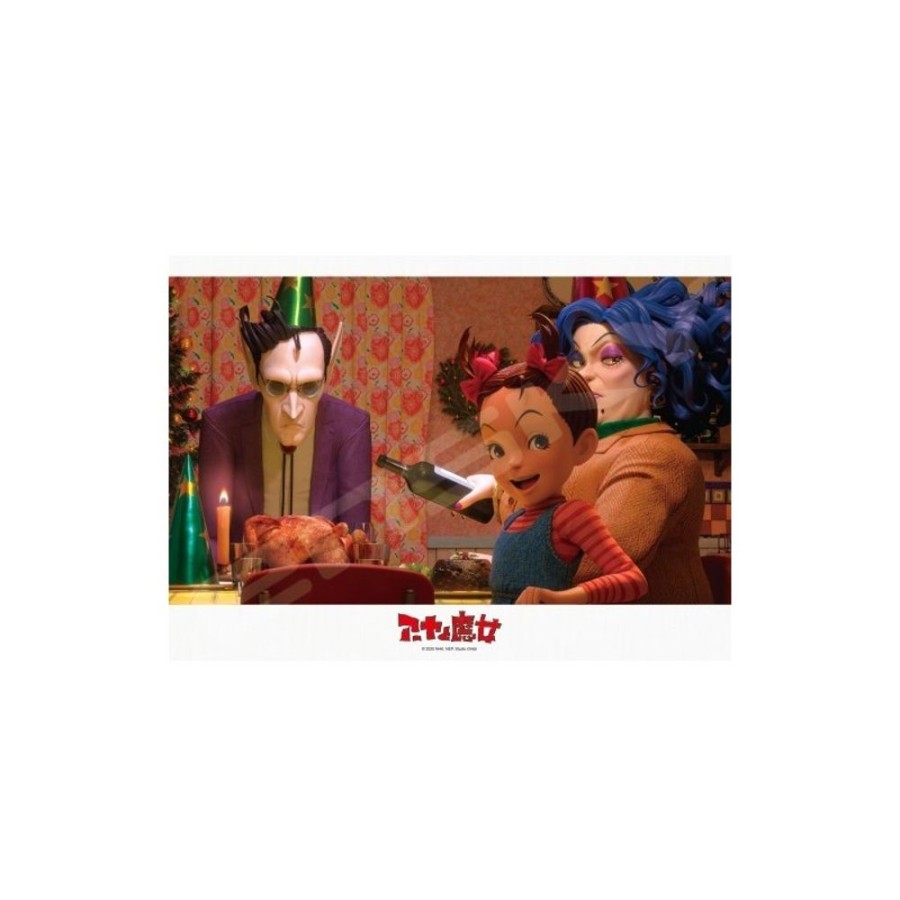 Jigsaw Puzzle | Maison Ghibli Stained Glass Puzzle 208P Earwig & Family - Earwig And The Witch