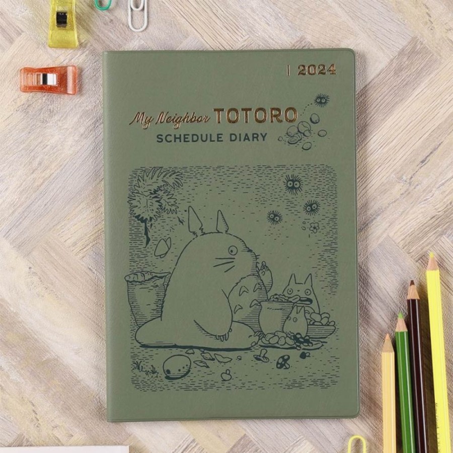 Schedule Diaries And Calendars | Maison Ghibli 2024 Diary Harvest - My Neighbor Totoro