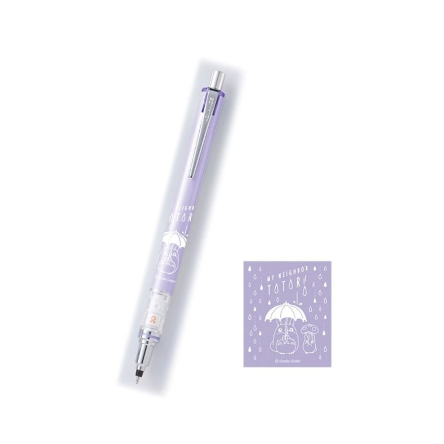 Writing | Maison Ghibli Mechanical Pencil Purple Totoro Umbrella 0,3Mm - My Neighbor Totoro