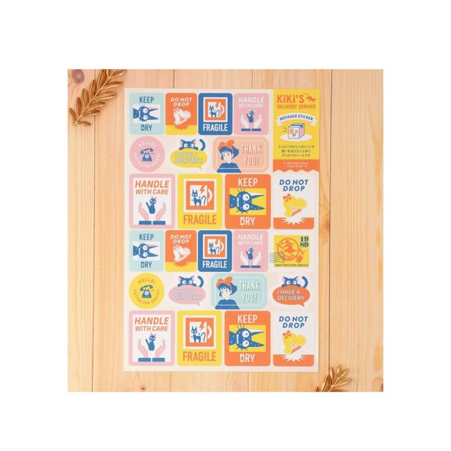 Small Equipment | Maison Ghibli Sticker Sheet Kiki Shipping - Kiki'S Delivery Service