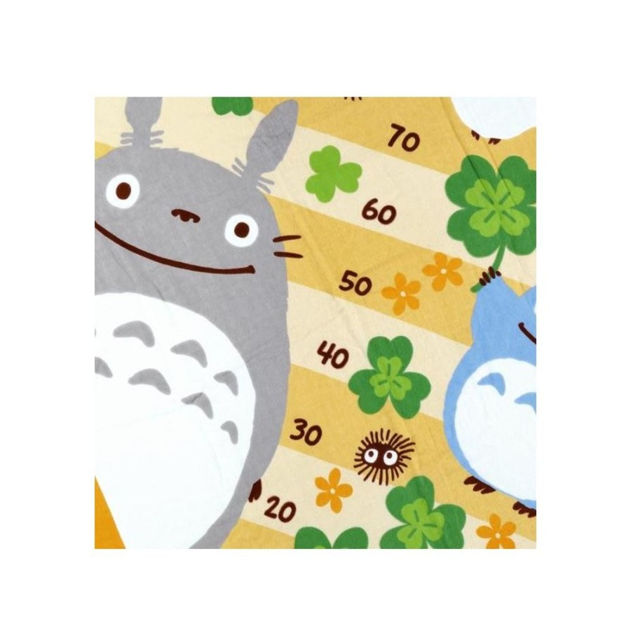 Household Linen | Maison Ghibli Blanket Totoro Clover 90X90 Cm - My Neighbor Totoro