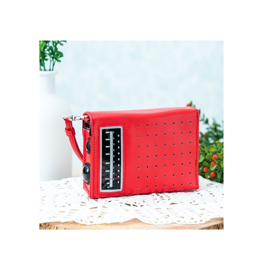 Accessories | Maison Ghibli Radio Handbag Kiki Red - Kiki'S Delivery Service