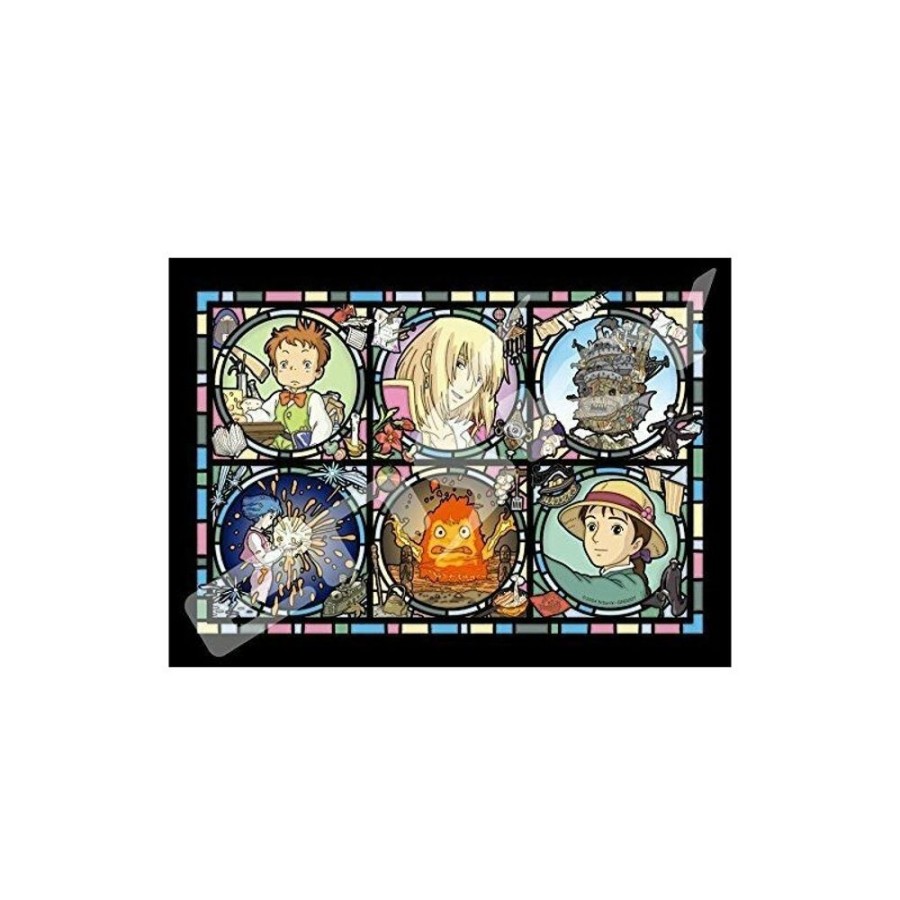 Jigsaw Puzzle | Maison Ghibli Stained Glass Puzzle 208P Characters Gallery - Howl'S Moving Castle