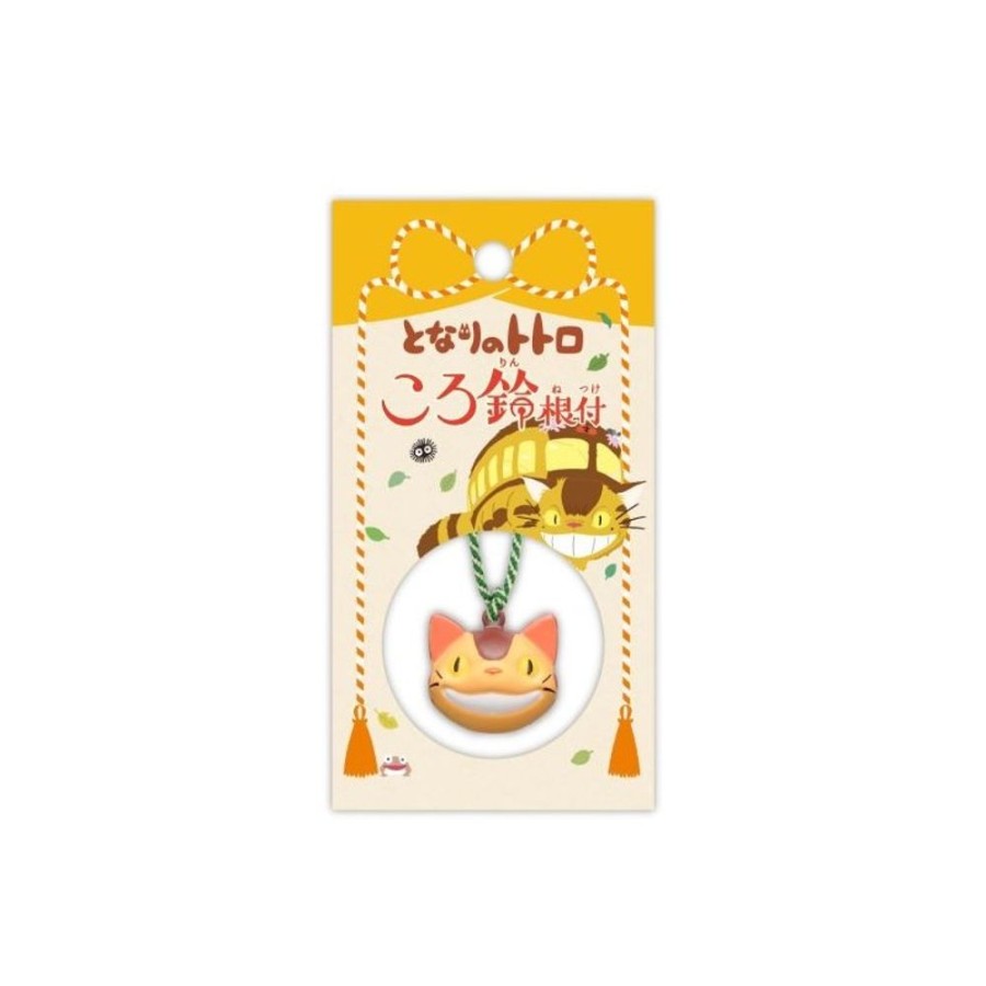 Straps | Maison Ghibli Strap Netsuke Catbus Ring Bell - My Neighbor Totoro