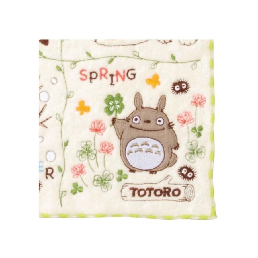 Household Linen | Maison Ghibli Mini Towel Wreath Of Nuts 25X25 Cm - My Neighbor Totoro