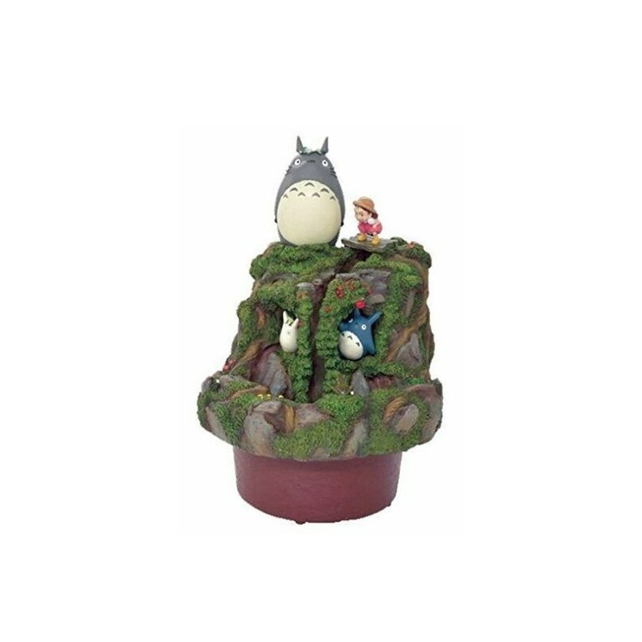 Decoration | Maison Ghibli Diorama Totoro And Meil Playing By The River - My Neighbour Totoro